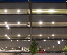 Parking Garage & 商业 照明